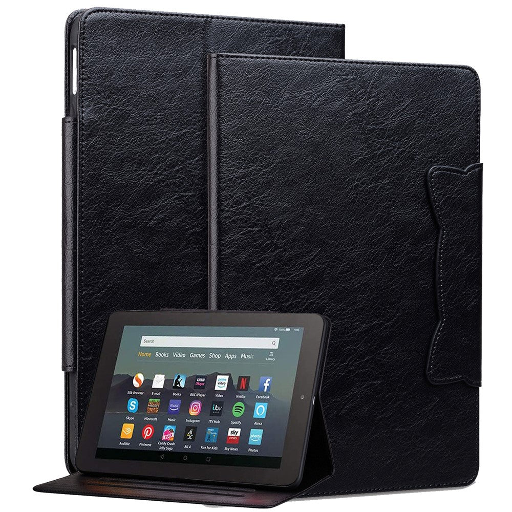 For Amazon Fire HD 8 (2020) / HD 8 (2022) Case PU Leather Stand Tablet Cover with Card Holder
