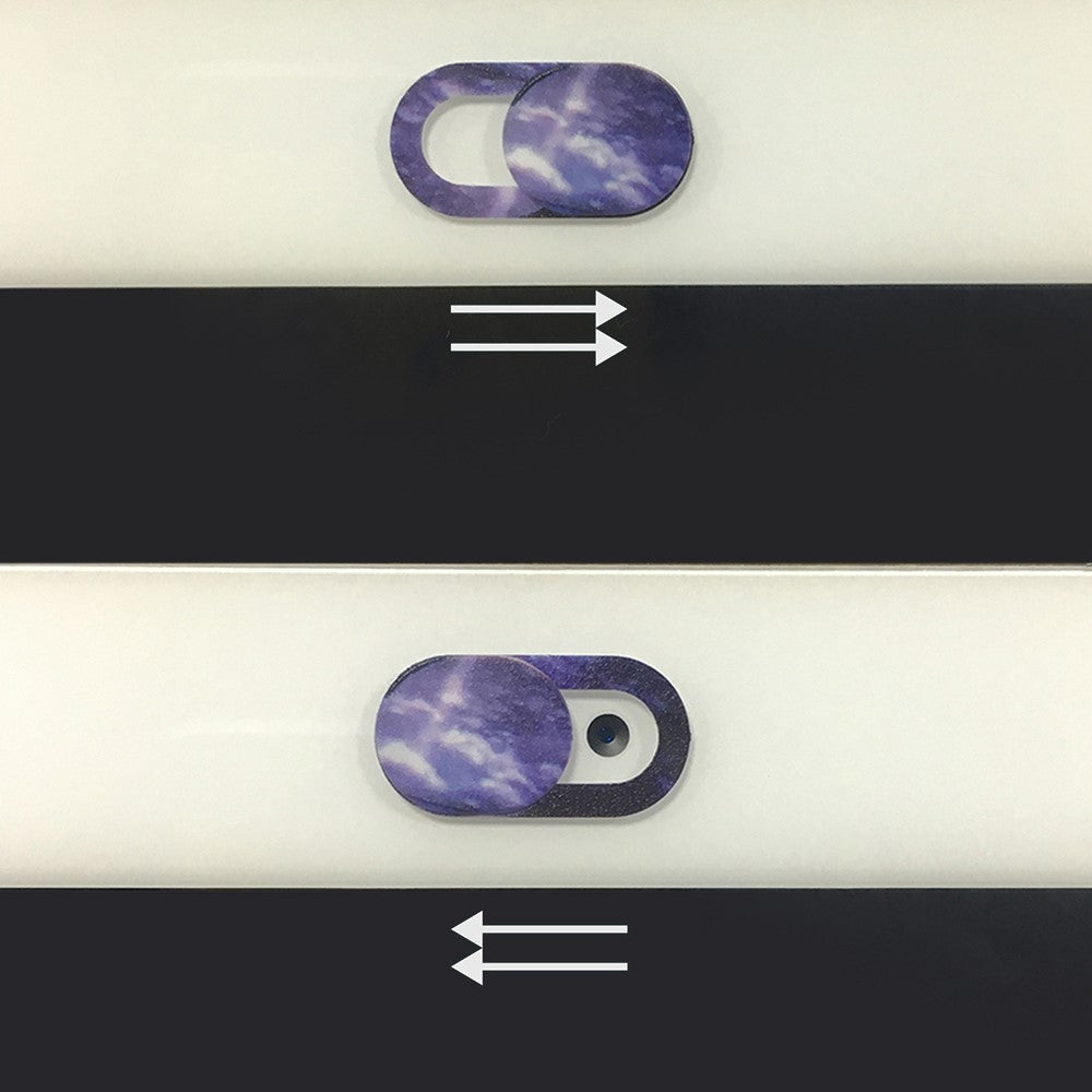 10Pcs / Set Flower Pattern Laptop Tablet Camera Cover Privacy Protection Webcam Slider Lid