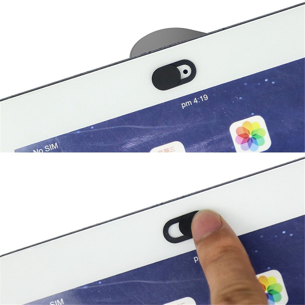 10Pcs / Set Marble Pattern Laptop Tablet Phone Camera Sticker Privacy Protection Webcam Slider Cover