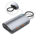 2395-2A2C32 5-in-1 10Gbps Expansion Dock Type-C to 2xUSB3.2 + 2xUSB-C + PD 100W Hub Converter