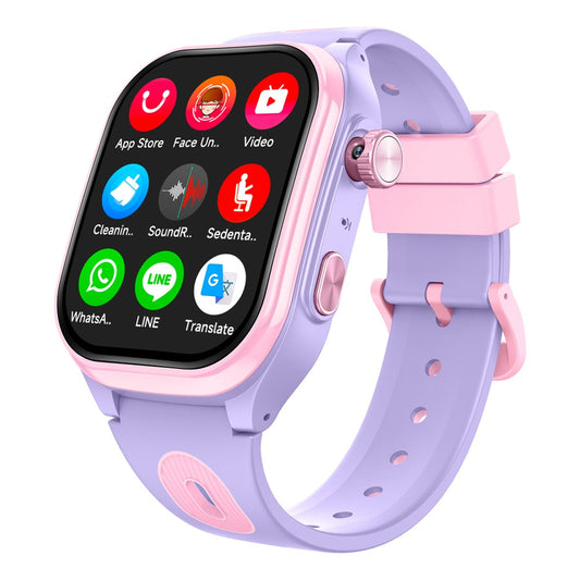 D18 2.0 Inch 4G Kids Smart Watch SOS Call Hidden Retractable Camera (Europe  /  Asia  /  Africa Version)