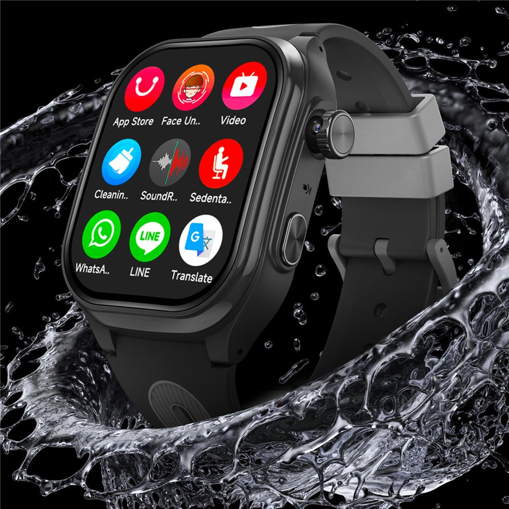 D18 2.0 Inch 4G Kids Smart Watch SOS Call Hidden Retractable Camera (Europe  /  Asia  /  Africa Version)