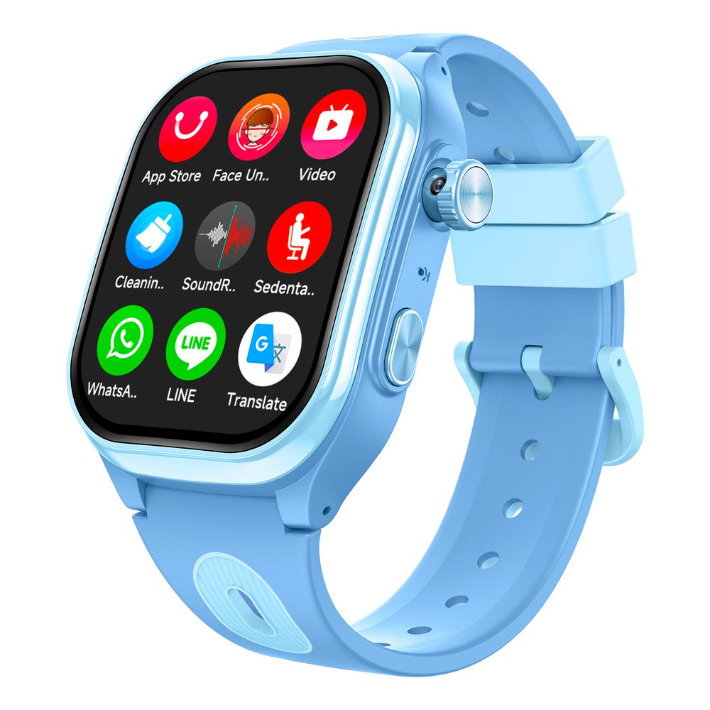 D18 2.0 Inch 4G Kids Smart Watch SOS Call Hidden Retractable Camera (Europe  /  Asia  /  Africa Version)