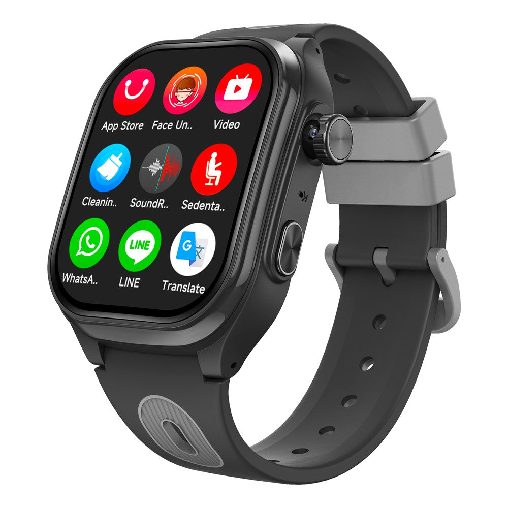D18 2.0 Inch 4G Kids Smart Watch SOS Call Hidden Retractable Camera (Europe  /  Asia  /  Africa Version)