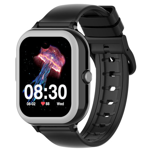 M01 1.78-Inch AMOLED SOS 4G Phone Watch Children Voice Call SOS Kids Smart Bracelet (1+8G)