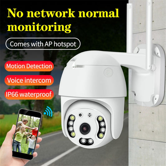 CP08-10 10-LED HD 1080P Wireless Remote WiFi IP Camera Webcam