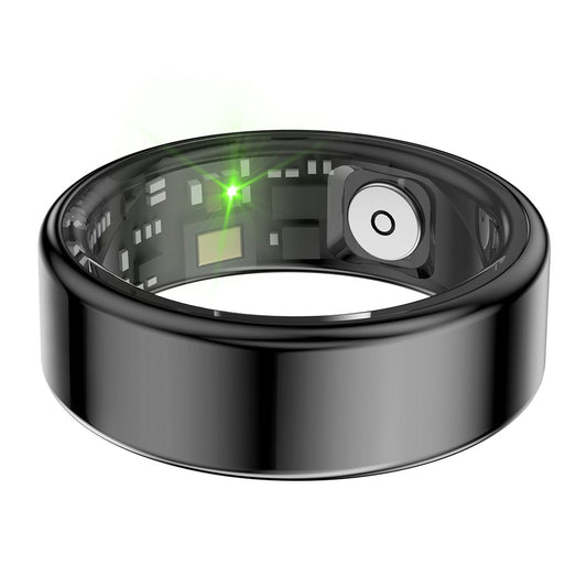 SR03 Ultra-Thin Health Monitoring Smart Ring Waterproof Intelligent Finger Ring with Charging Case