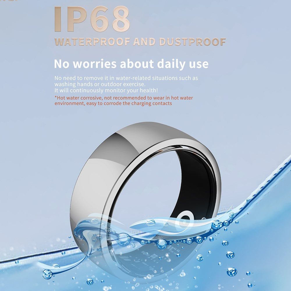R09M Health Monitoring Smart Ring Multifunctional Bluetooth-compatible Smart Finger Ring