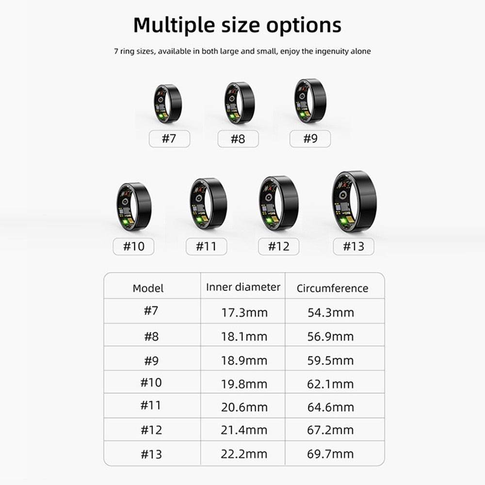 R11M Smart Ring Health Sleep Monitoring Fitness Tracker