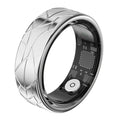 PX02 Crack Design Multi-function Health Monitoring Smart Ring with Magnetic Charging Cable