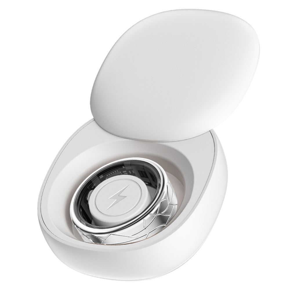 PX02 Crack Design Multi-Function Health Monitoring Smart Ring with Charging Case