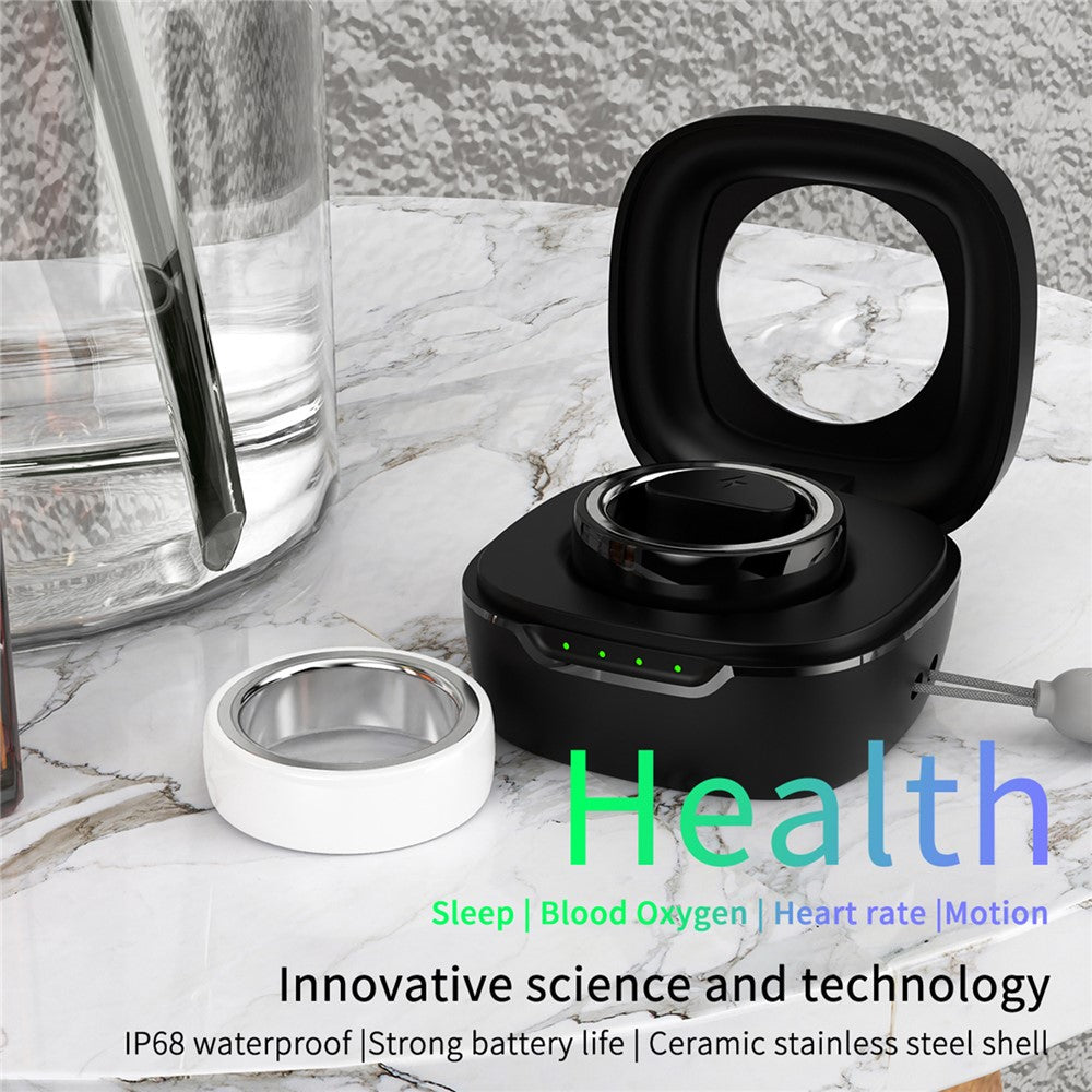 R8 Multi-Function Smart Ring Sleep Heart Rate Blood Oxygen Monitoring Finger Ring