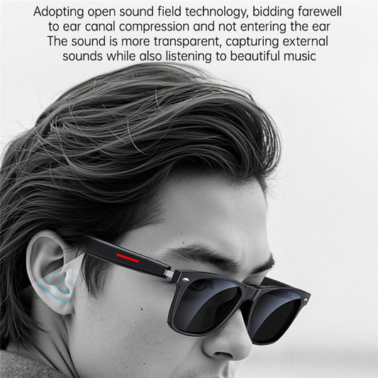 YESIDO IO35 Smart Music Sunglasses Bluetooth-Compatible Wireless IP54 Waterproof Hands-Free Calling Eyewear