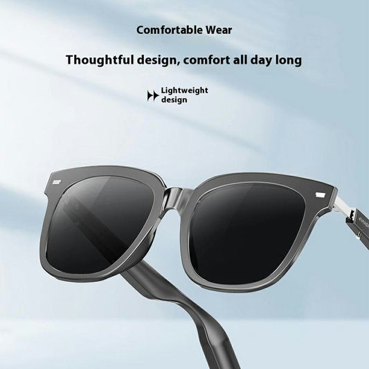 YJ008 Smart Audio Glasses with Bluetooth-Compatible Speaker Hands-Free Calling Music Playback Voice Assistant Sunglasses
