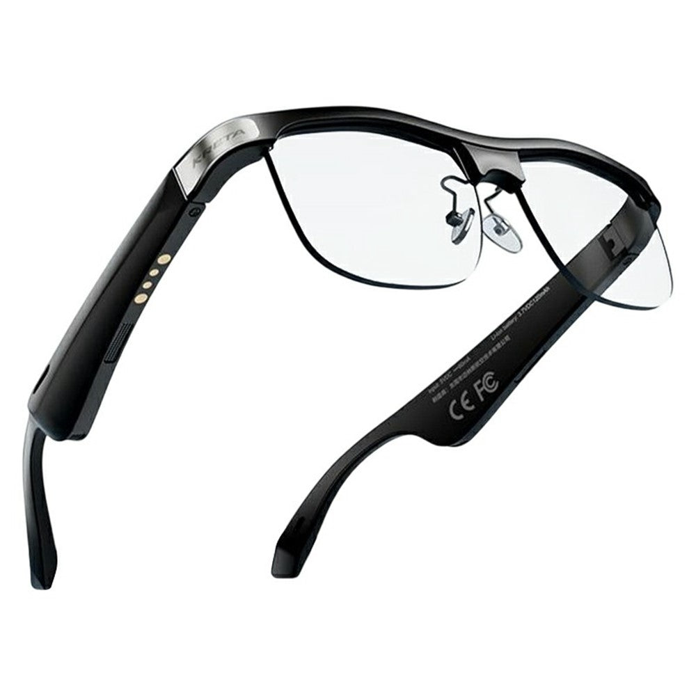 KRETA J21 Plus Smart Glasses Translator for Travel Business Real-Time 144 Languages Bluetooth-Compatible Audio AI Voice Assistant