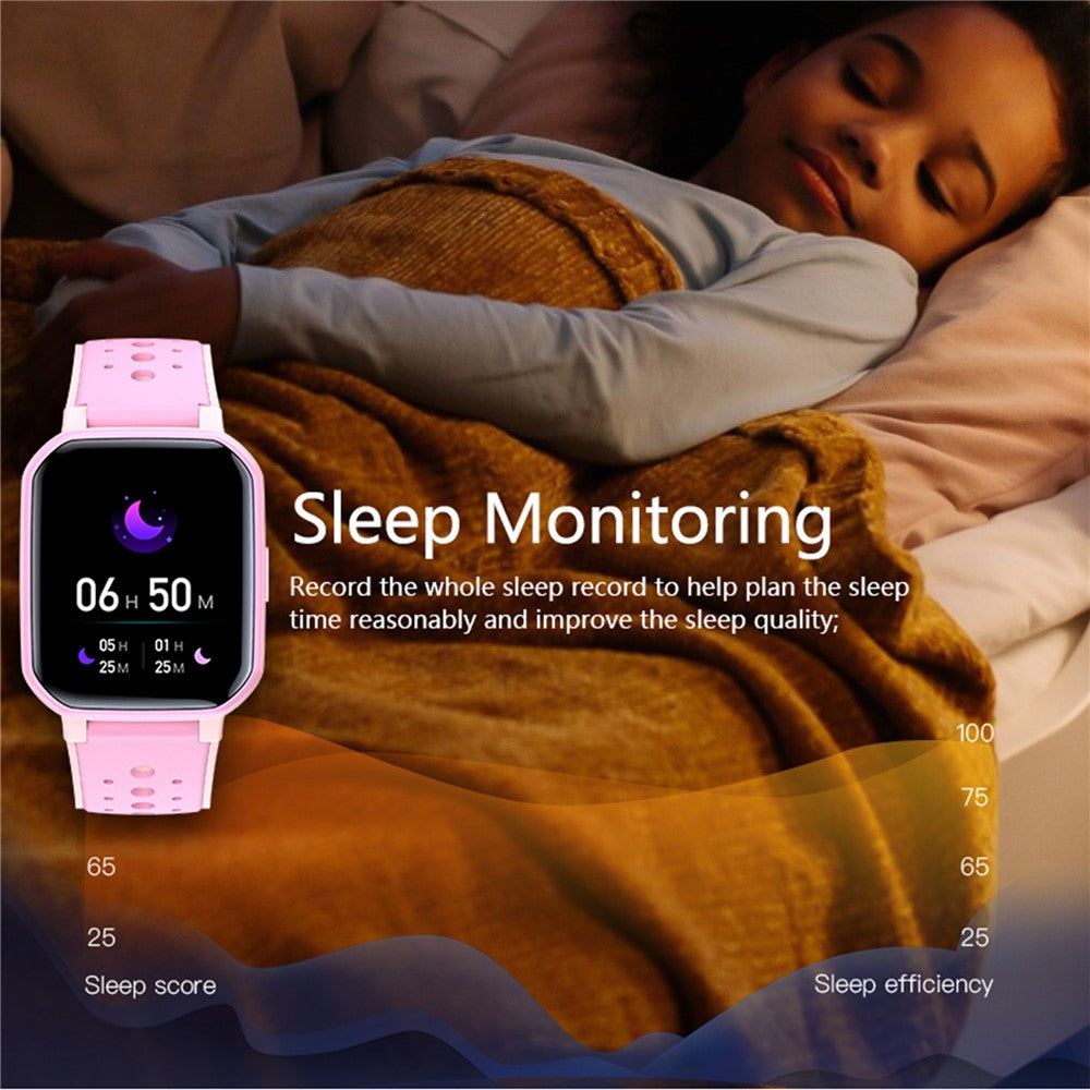 H79 Built-In 5 Games Children Smart Watch Heart Rate Sleep Monitor Sports Watch
