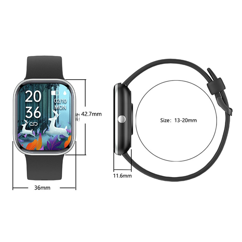 H97 IP68 Waterproof Music Player Heart Rate Sleep Monitor Children Smart Watch