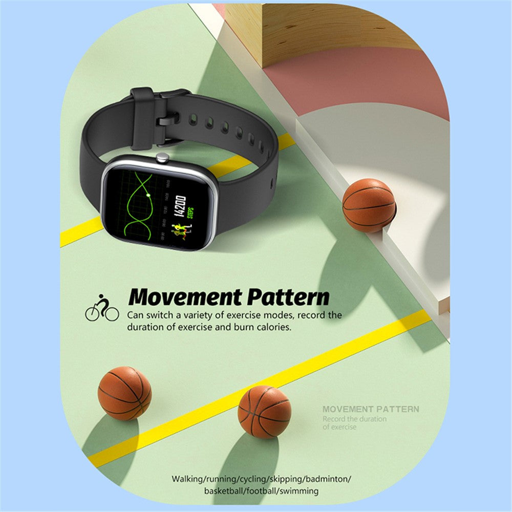 H97 IP68 Waterproof Music Player Heart Rate Sleep Monitor Children Smart Watch