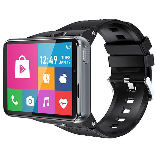 UNIWA DM200 4GB+64GB Smart Watch 2.88-Inch Screen Camera 4G Phone Calling Wrist Bracelet