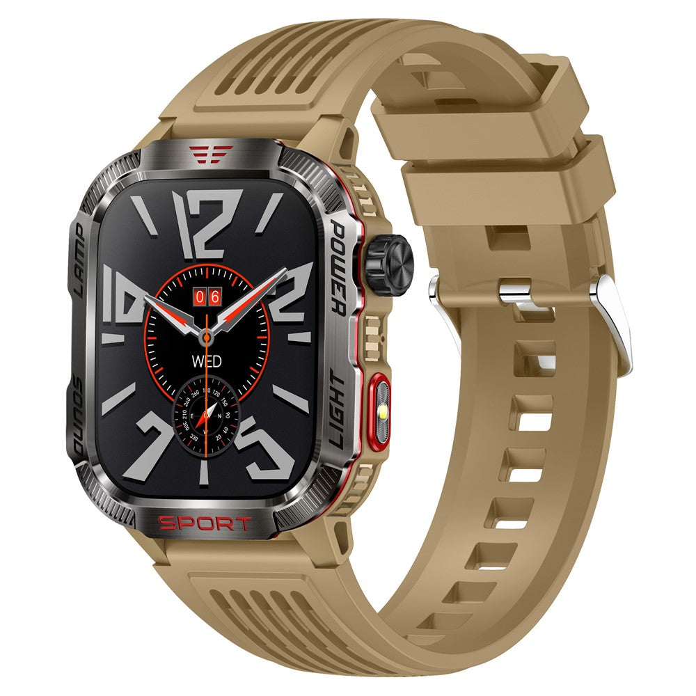 HT29 Banknote Detection Flashlight Compass Altitude Test Smart Watch Health Monitoring Waterproof Sports Watch