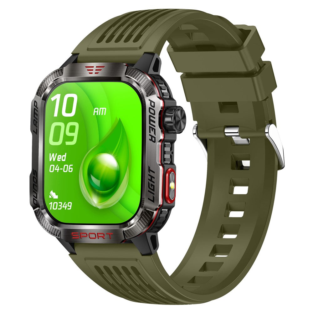 HT29 Banknote Detection Flashlight Compass Altitude Test Smart Watch Health Monitoring Waterproof Sports Watch
