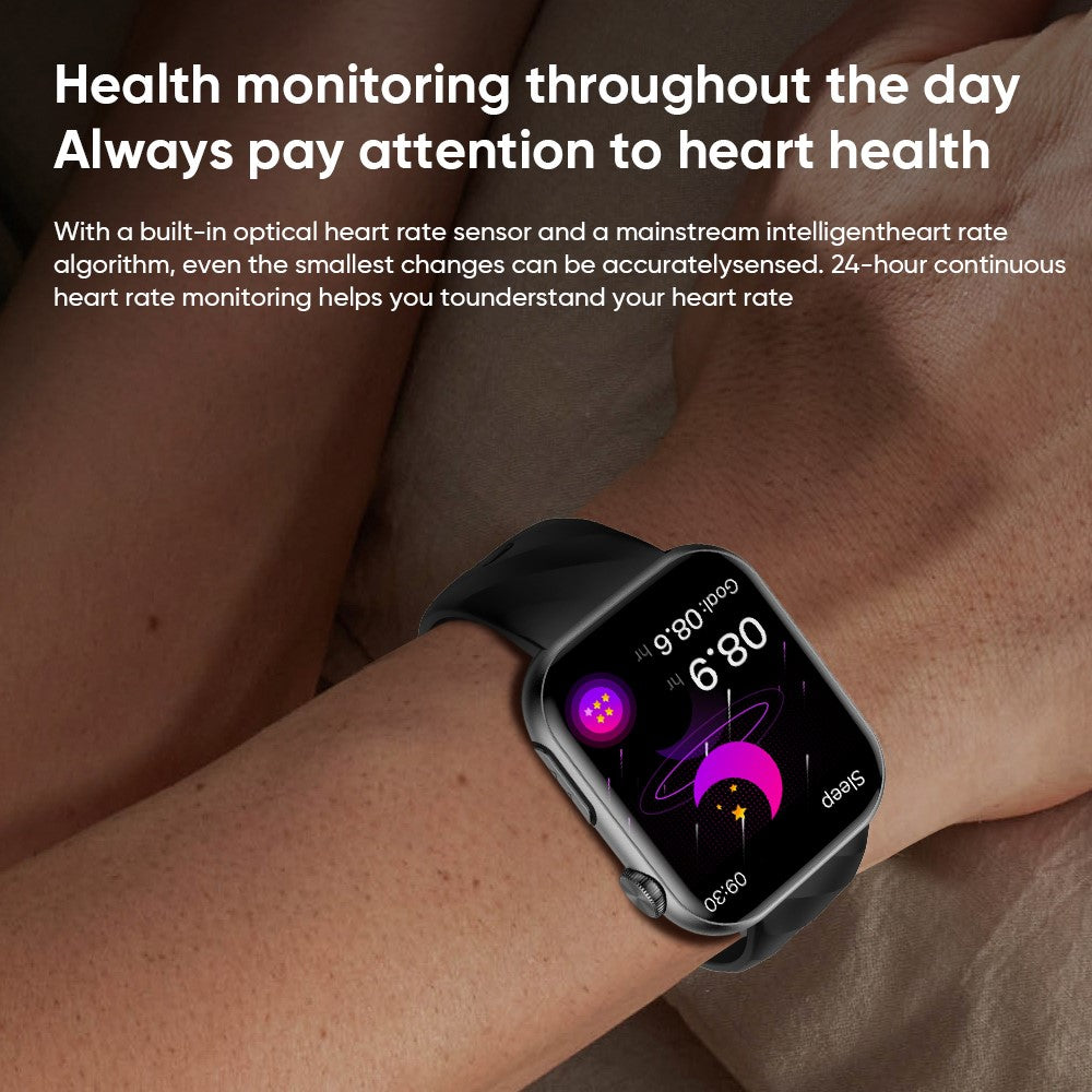 MT500 Smart Watch AMOLED Screen ECG Heart Rate Monitor Bluetooth-compatible Call Bracelet