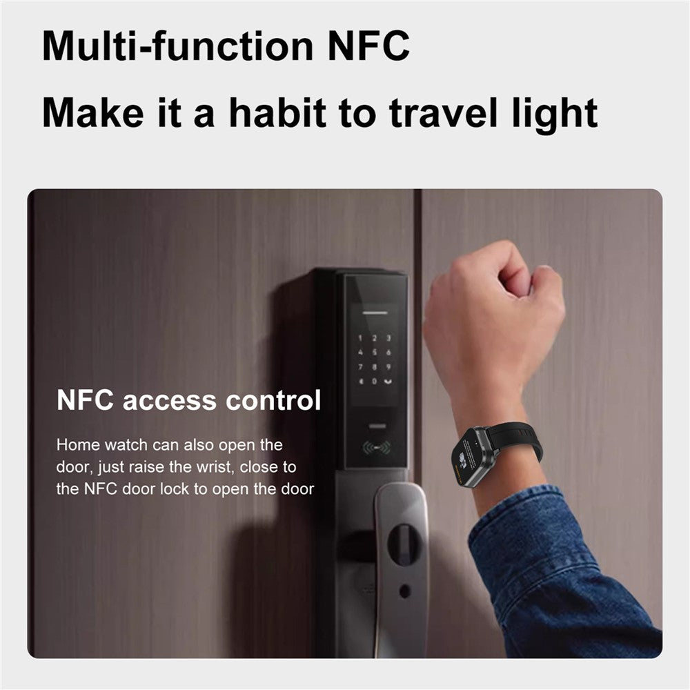 D8 Pro 2-in-1 Bluetooth-compatible TWS Earphone Smart Watch Health Monitoring Bluetooth-compatible Calling Sports Watch, Silicone Strap