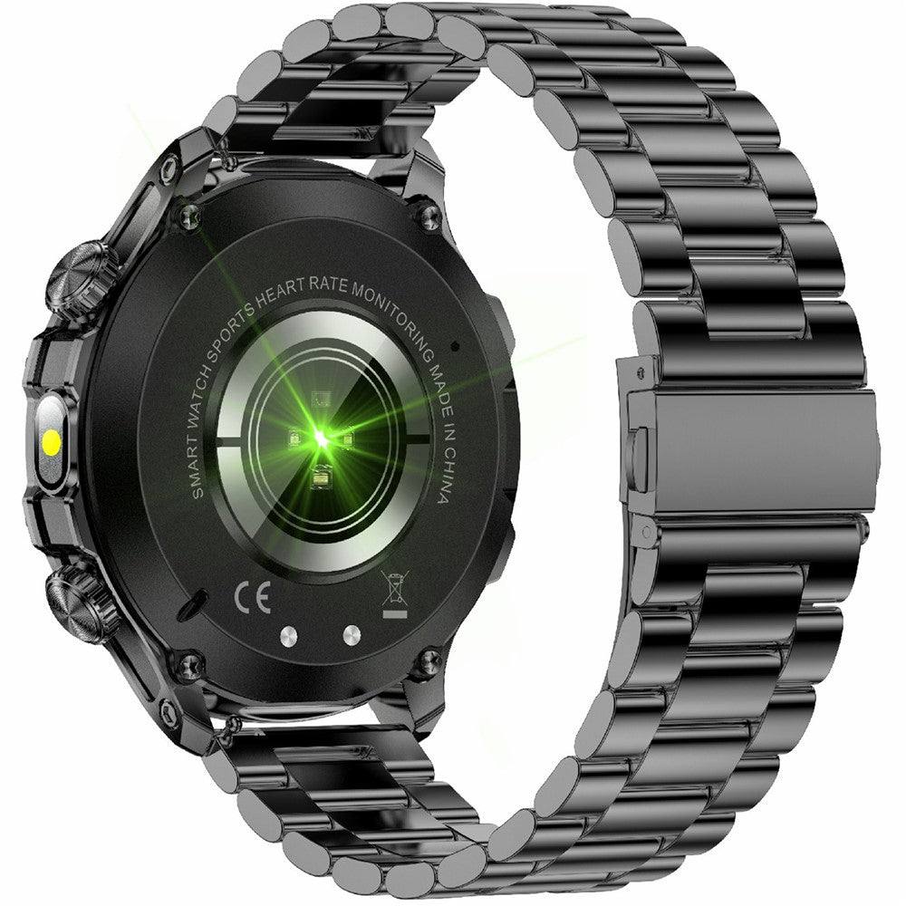 AK75 Steel Strap Smart Watch Bluetooth-compatible Call Waterproof Health Monitoring Sports Watch