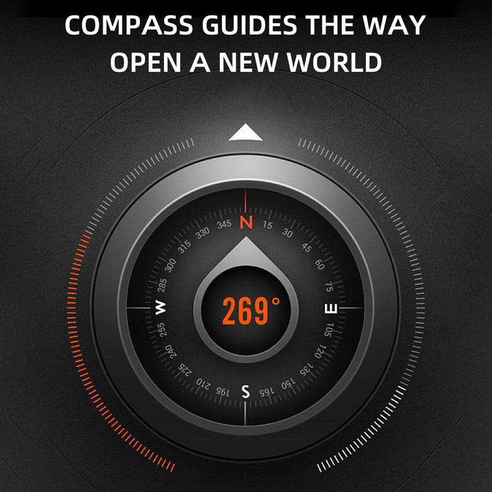 S320B 2.02-inch Bluetooth-compatible Call Smart Watch Health Monitoring Compass Function Waterproof Sports Watch