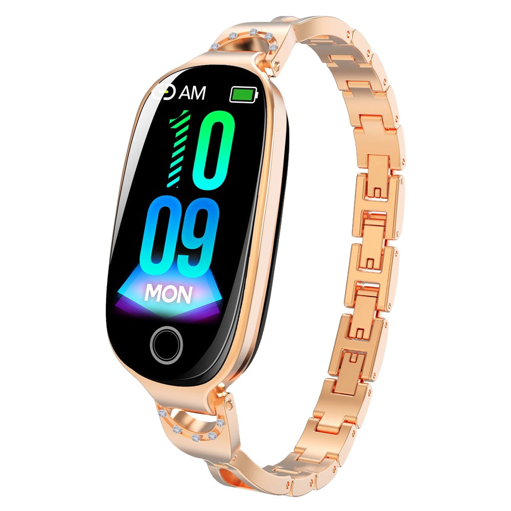 F81 Women's Bangle Watch Smart Watch Bluetooth-compatible Call Sleeping Monitor Sports Tracker
