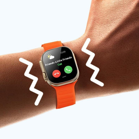 WEKOME WH-02 Lviner Smartwatch 2.01-inch Screen Health Monitoring Bluetooth-compatible Call Smart Watch with 2 Straps