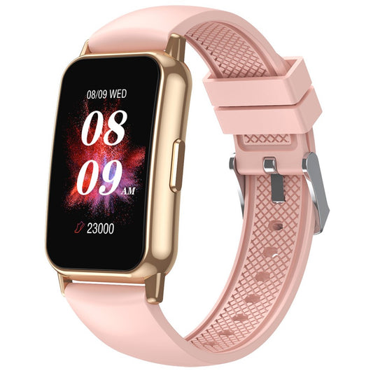 CY22 Silicone Strap 1.47-inch Curved Screen Smart Watch Sleep Health Monitoring Metal Case Smart Bracelet