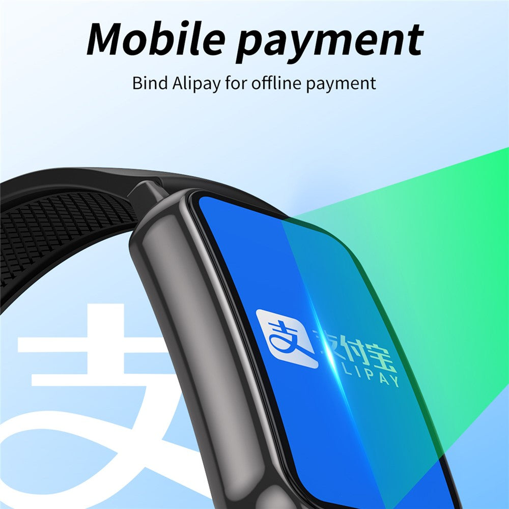 CY22 Silicone Strap 1.47-inch Curved Screen Smart Watch Sleep Health Monitoring Metal Case Smart Bracelet