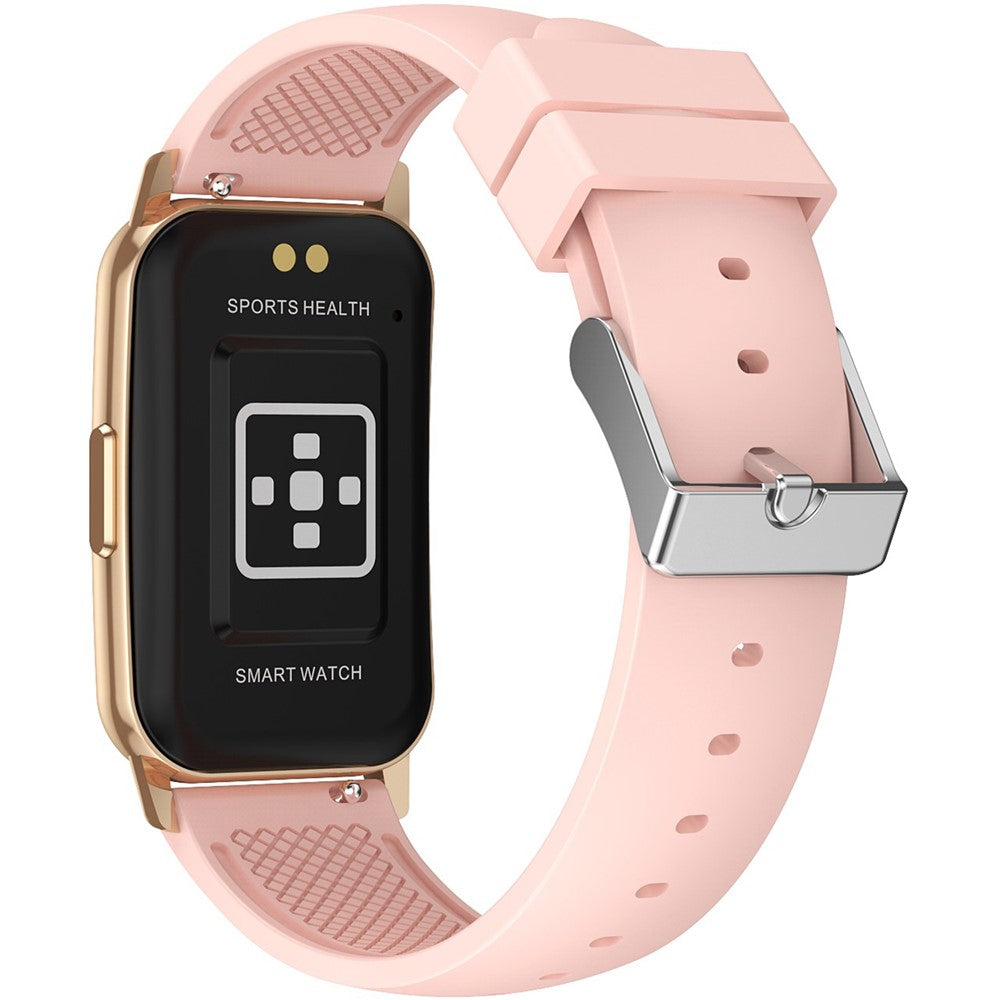 CY22 Silicone Strap 1.47-inch Curved Screen Smart Watch Sleep Health Monitoring Metal Case Smart Bracelet