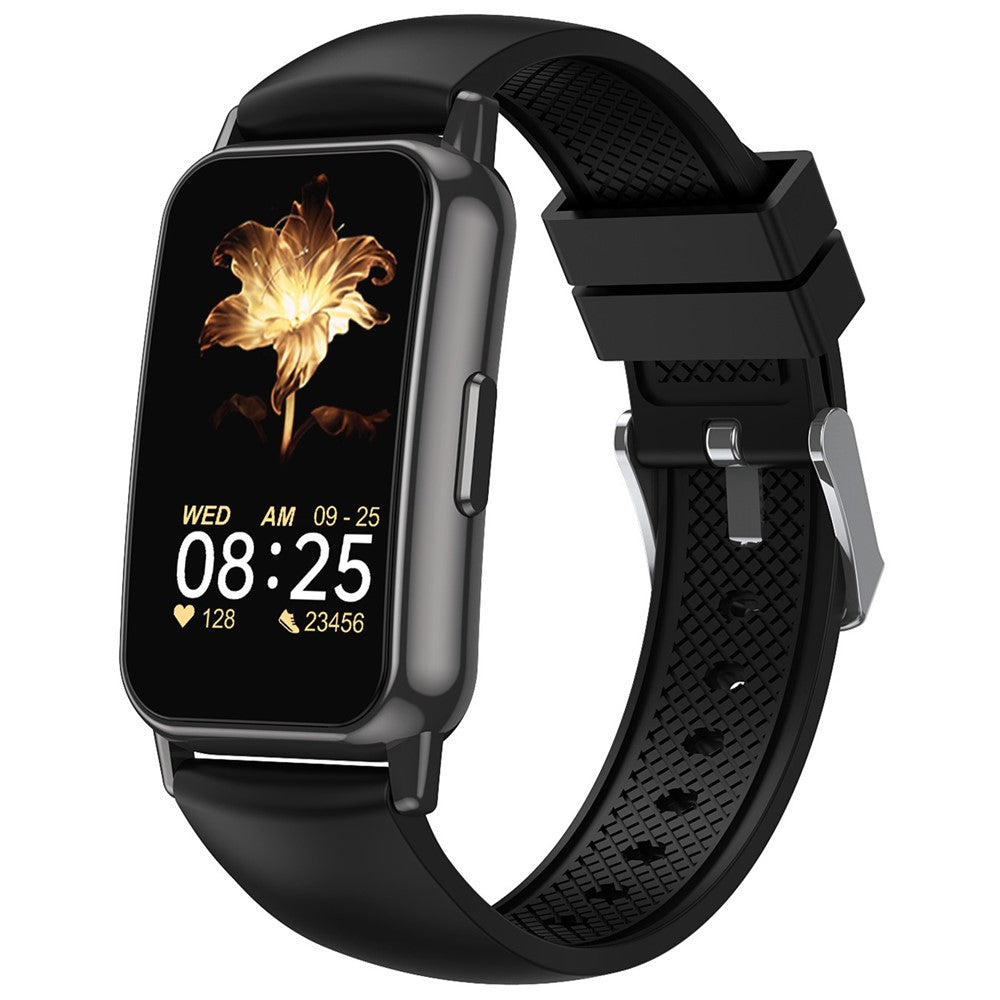 CY22 Silicone Strap 1.47-inch Curved Screen Smart Watch Sleep Health Monitoring Metal Case Smart Bracelet