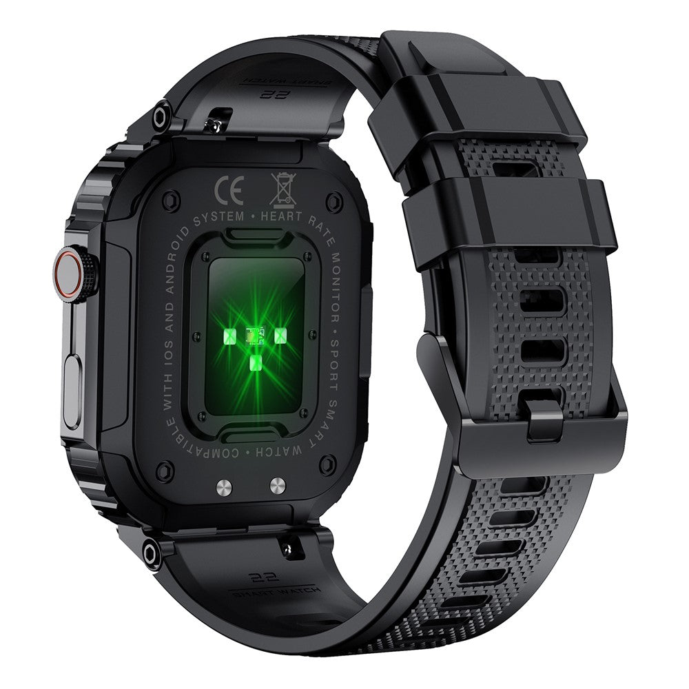 K57 Pro 1.96-inch Bluetooth-compatible Call Smart Watch Health Monitoring Outdoor Sports Smart Bracelet