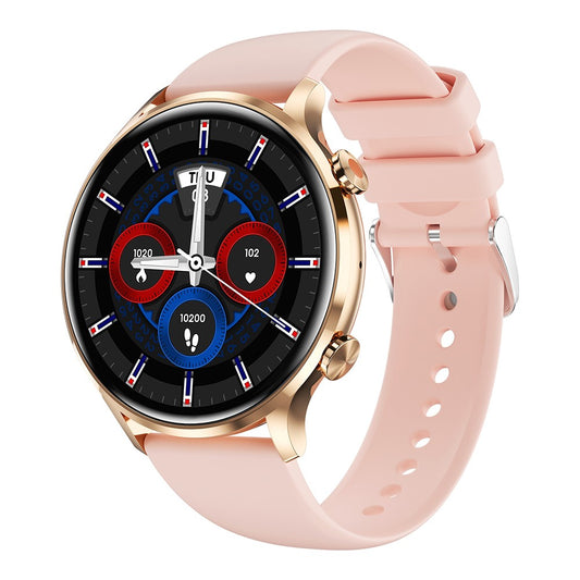 QS40 Silicone Strap 1.39-inch Ultra-Thin Smart Watch Health Monitoring Bluetooth-compatible Calling Sport Watch