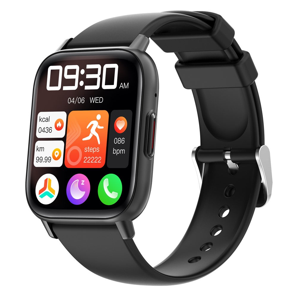 DM80 1.85-inch Ultra-Thin Smart Watch Bluetooth-compatible Calling Sleep Heart Rate Health Monitoring Sport Watch