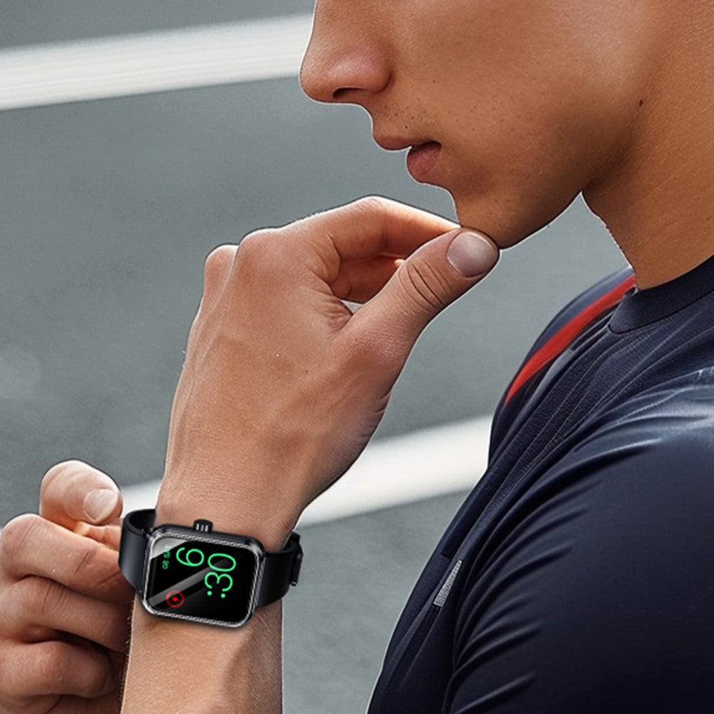 S6 2-in-1 Bluetooth-compatible TWS Earphone Health Monitoring Bluetooth-compatible Calling 1.85-inch Smart Watch