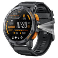 K67 GPS Smart Watch with Flashlight 1.43-inch AMOLED Screen Fitness Tracker Support Compass