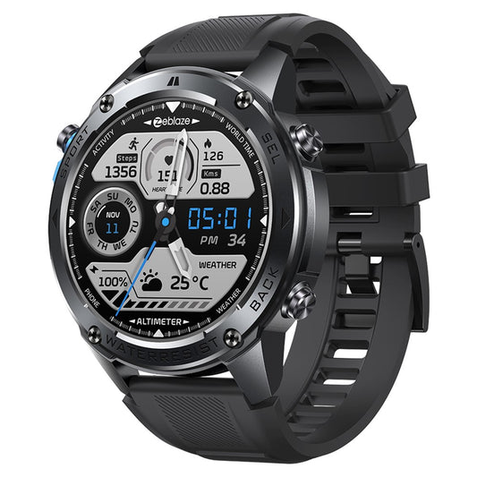 ZEBLAZE Stratos 2 Ultra 1.43-inch AMOLED Screen Bluetooth-compatible Call GPS Sports Watch Health Monitor Smart Watch
