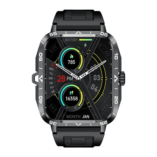 ZW59 Bluetooth-compatible Calling Smart Watch Blood Pressure Sleep Health Monitoring Sports Watch with Flashlight
