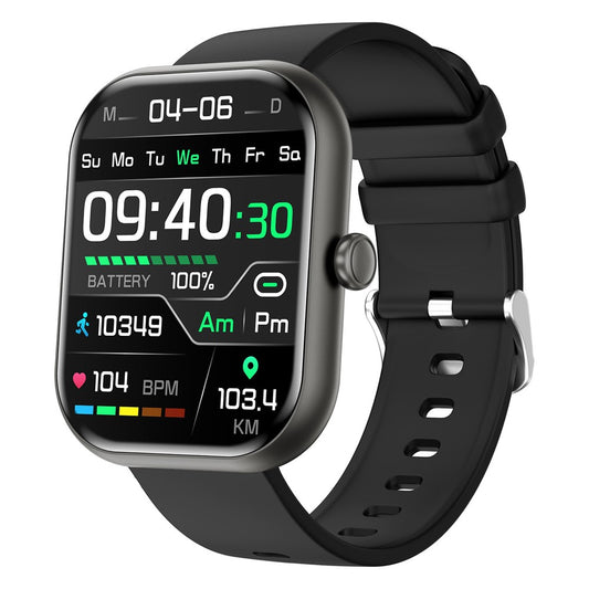 ZW65 2.01-inch Screen Smart Watch Health Monitor Bluetooth-compatible Call Waterproof Sports Watch