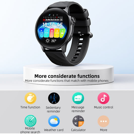 YESIDO IO29 1.39-inch Round Screen Bluetooth-compatible Call Smart Watch Health Monitor Sports Tracker