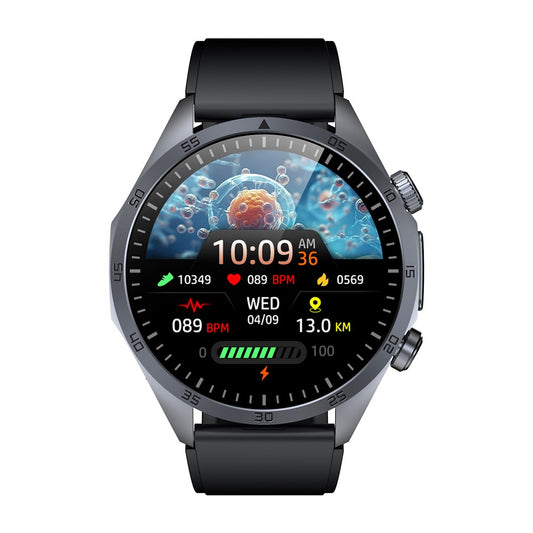 TK29 Silicone Strap AMOLED Screen Smart Watch Sleep Health Monitoring Sports Watch