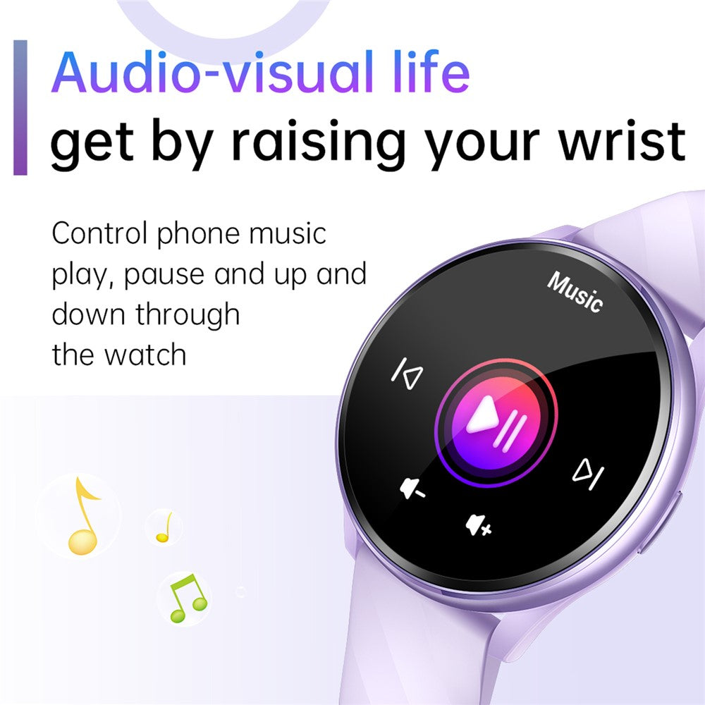 KT77 Bluetooth-compatible Call Smart Watch 1.46-inch Screen Heart Rate Sleep Monitoring Sports Watch