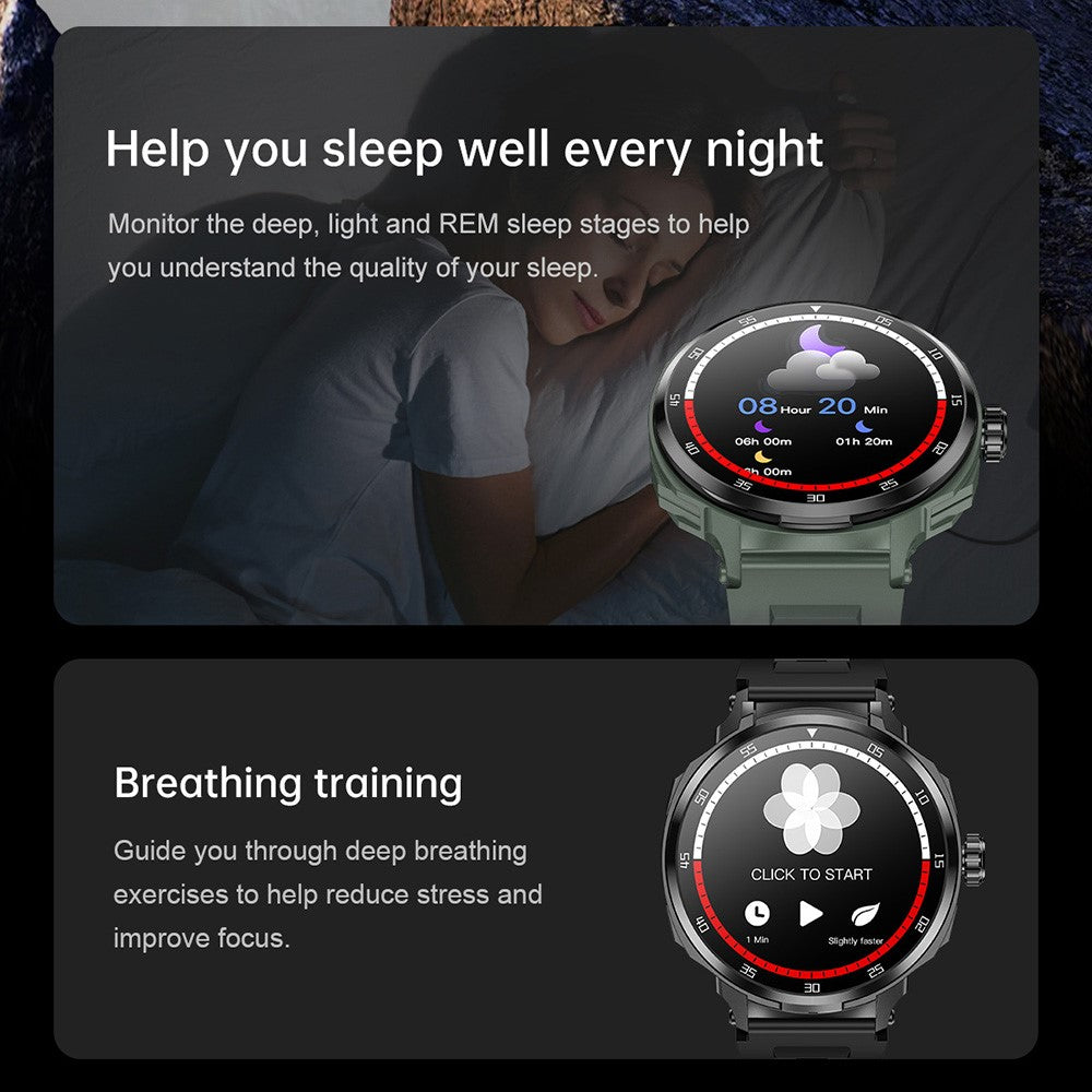 D11 2-in-1 TWS Earphones Smart Watch Bluetooth-compatible Call Health Monitoring Sports Watch