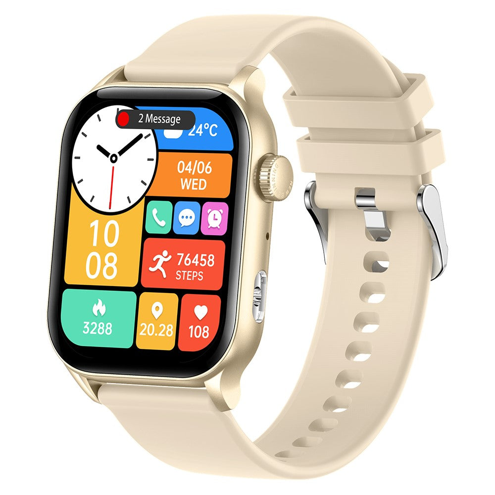 KR86 1.95-inch AMOLED Screen Smart Watch Health Monitoring Sports Watch Support Bluetooth-compatible Call
