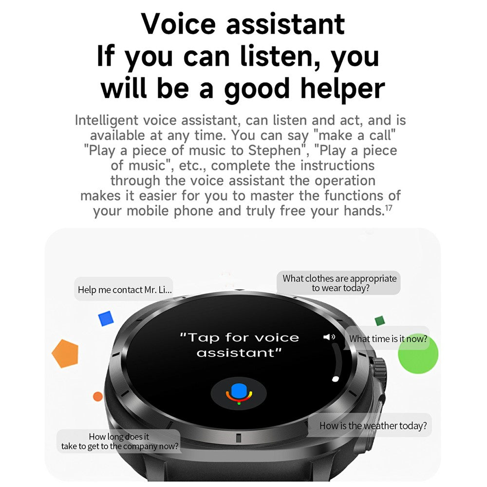 ET492 Smart Watch Bluetooth-compatible Call Body ECG Health Monitor Smartwatch, Silicone Strap