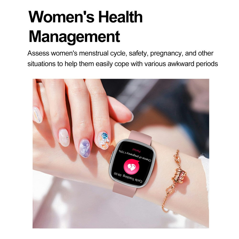 ET593 ECG Bluetooth-compatible Call Sports Watch Body Temperature Health Monitoring Smart Watch